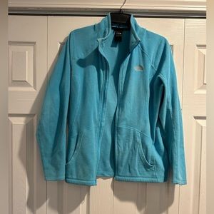 Light Blue North Face Jacket